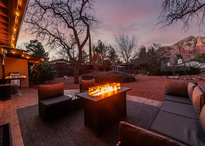 Myrinn- Classic Beauty With Firepit And Red Rock Views Sedona